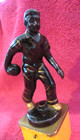 Bowling Trophy On A Bakelite Base vintage