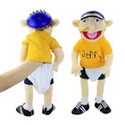 60cm Jeffy Hand Puppet Plush Soft Doll Kids Toy Talk Show Party Birthday Gift