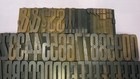 Hamilton No 81  Class L 20-line Condensed Gothic Wooden Letterpress Type