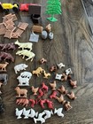 Marx Toys Roy Rogers Double R Bar Ranch Play Set  Partial Set   Extras