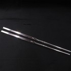 Solid S999 Fine Silver 999 Smooth Square Chopsticks Dinnerware 36-37g 205 5mm