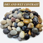 5 Lbs Natural Aquarium Rocks Mexican Beach Pebbles  2-3 Inch Decorative River Ro