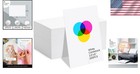 Printer-ready 200 Count Bright White 3 5x5 Cardstock For Invitations   Crafts
