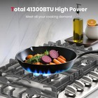 30 In  Gas Cooktop 5 Italy Sealed Burner    cast Iron Stovetop Ng lpg Convertible