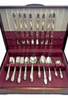1847 Rogers Bros First Love Silverplate Flatware 54-pc Set In Box Service For 8