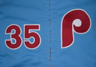 Philadelphia Phillies Jerry Reed 1982 Game Used Worn Jersey  indians Mariners 