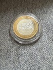 Limited Edition  10 Casino Gaming Token Terry Fator Mirage Hyphen  In Capsule