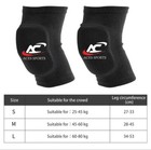 1 Pair Professional Knee Pads Construction Comfort Leg Protectors Work Safety
