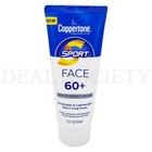 Coppertone Sport Sunscreen Face Lotion Spf 60  2 5oz Lot Of 3