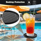 Coasters Set Of 8 hot Or Cold Drink Coasters With Holder modern Style Coffee    