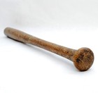 Vintage   Antique Baseball Bat Size 40 Wood W  Label Remnant