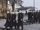 Wwii Ww2 German Military Photo Kriegsmarine Naval Navy Officers W Dagger Knife