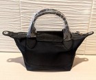 Longchamp Le Pliage Energy Xs Top Handle 2way Shoulder Tote Bag Black Outlet New