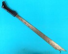 Antique 19 Century Philippine Engraved Large   Heavy Sword