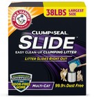  2 Pack arm   Hammer Clump   Seal Slide Cat Litter  Easy Clean-up Multi-cat 