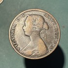 Vf - Canada New Brunswick - 1 Cent 1864  - Excellent Coin 