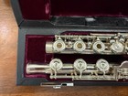 Yamaha Yfl-674hct Pro Sterling Silver Open Hole Flute C  Trill Split E Gizmo Key