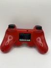 Sony Playstation 3 Ps3 Dualshock 3 Controller Red Genuine Oem