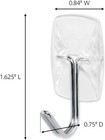 Command Small Wire Hooks  Clear  15 Hooks pack