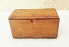 Vtg Antique Singer Sewing Machine Folding Puzzle Attachments Wood Storage Box