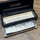 Vintage M  Hohners    old Standby    No  34b Harmonica In Original Box Key Of C