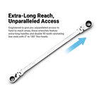 Capri Tools 90-t Extra-long Double Box End Ratcheting Wrench Set  Metric  5-pc