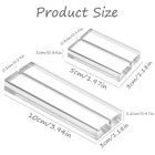 Sheharuhi 8 Pcs Acrylic Stands Clear Place Card Holders 