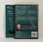 The Great Courses Effective Communication Skills 4 Dvd Set With Guidebook