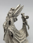 Vintage Hudson Fine Pewter 5873 Fairy Queen Princess Miniature Figurine Usa