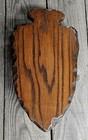 Oak Whitetail Deer Shed Arrowhead Plaque Antler Taxidermy Mount Trophy 