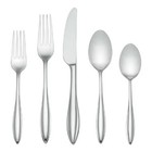 Lenox - Sculpt - 18 10 Stainless Steel 65pc  Flatware Set  service For Twelve 