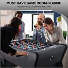 58 x35  Foosball Table Competition Soccer Table Game Heavy Duty Arcade Game Gray