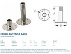 Sea-dog Fixed Antenna Base  1-1 2   329517-1