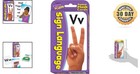 Engaging Sign Language Pocket Flash Cards - 56 Illustrated Cards For Learning