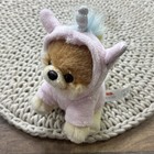 Gund Itty Bitty Boo Unicorn Dog Plush 5    Mini Stuffed Animal