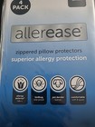 Allerease Superior Allergy Protection Zippered Protectors Standard queen 4 Pack