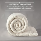 Natural Cotton Batting For Quilting  Batting For Sewing Handmade Quilts All S 