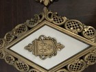 Set Of 3 Vintage Diamond Coat Of Arms Wall Plaques  Plastic