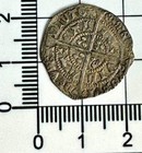 X460   Rare Mule Henry Vi Medieval Hammered Silver Halfgroat