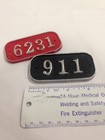 Gamewell Fire Alarm Box Number Plate
