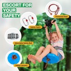 250ft Zip Line Kit For Kids Adults  Up To 400lbs Quick Tighten Zip Line Kits