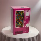 New Small Pink Desktop Candy Machine Snack Dispenser Gum Balls Pull Handle