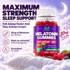 Melatonin 20mg Sleep Gummies 120 Count Maximum Strength Bedtime Supplement