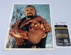 Rare -bam Bam Bigelow- Jsa Signed autograph auto Wwf Wrestling Photo - Wwe