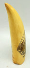 Replica John F  Kennedy Sperm Whale Scrimshaw Stamped Jfk Artek