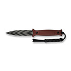 Civivi Knives Perfrico Fixed Blade C23026-3 Burgundy G10 14c28n Knife