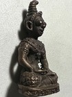 Ngang Charm Phra Lp Rare Old Thai Buddha Amulet Pendant Magic Ancient Idol 1