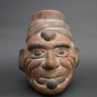     Ancient Tiahuanaco Ceramic Vessel     Pre-columbian Art With Mysterious Design