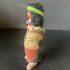 Antique Vintage Skookum Doll  Indian Souvenir Doll  6 1 2    Tall  Vintage