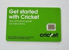 Lot Of 10 New Cricket Wireless Nano 4ff Sim Card Gsm 4g 5g Lte Prepaid Byod